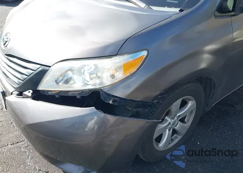 2011 Toyota Sienna Base V6 from USA, damaged, VIN 5TDZK3DC1BS172108